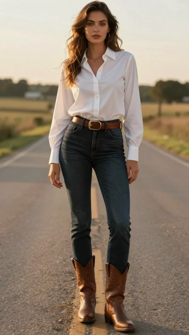 13 Outfits with Cowgirl Boots That Instantly Elevate Your Style
