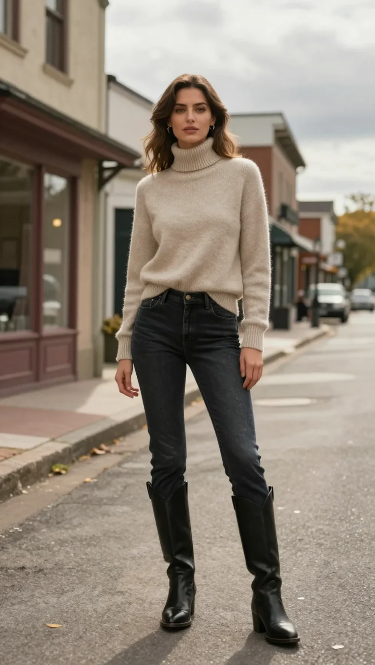 5 Knee High Cowboy Boots Outfit Ideas That Always Look Stylish