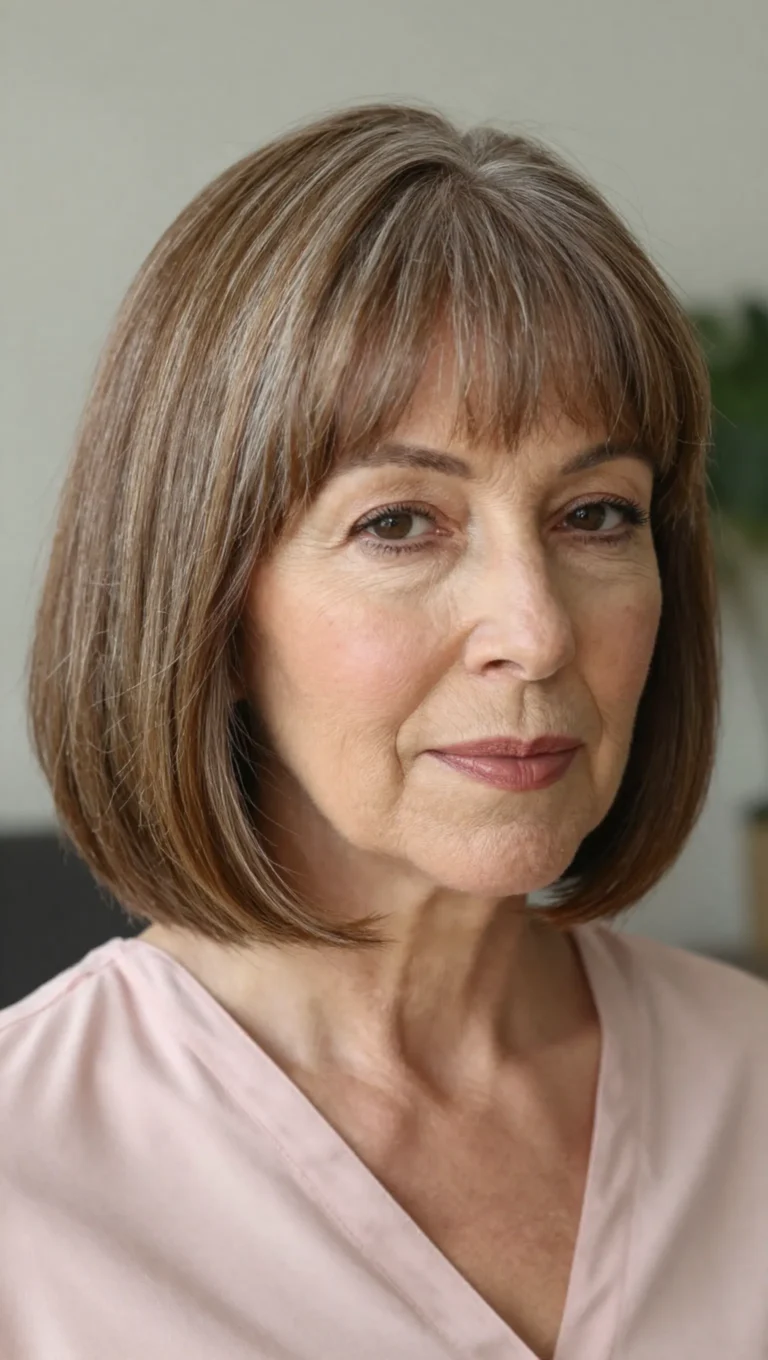 12 Layered Bob Hairstyles for Older Women: Timeless, Flattering & Easy-to-Manage Looks