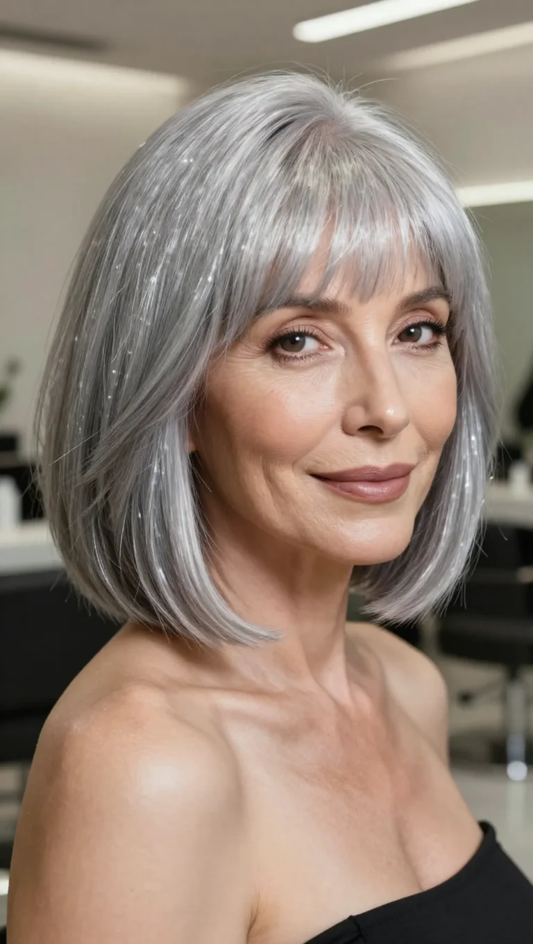 12 Layered Bob with Bangs Over 50: Timeless Hairstyles That Add Volume and Style